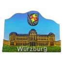 Würzburg Polyresin Magnet