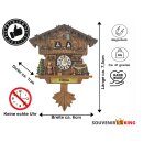 Kühlschrankmagnet Alpen Kuckucksuhr Magnet  Urlaubserinnerung Mitbringsel Deko - Vienna