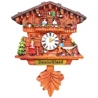 Kühlschrankmagnet Alpen Kuckucksuhr Magnet  Urlaubserinnerung Mitbringsel Deko - Deutschland