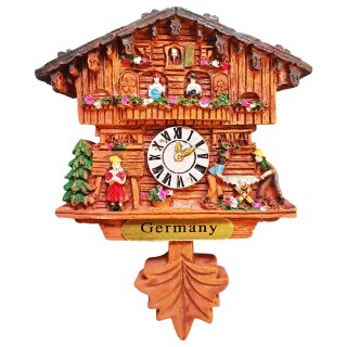 Kühlschrankmagnet Alpen Kuckucksuhr Magnet  Urlaubserinnerung Mitbringsel Deko - Germany