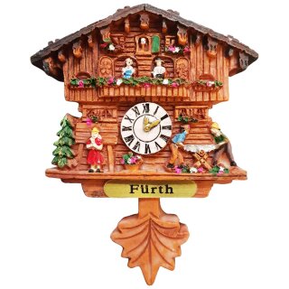Kühlschrankmagnet Alpen Kuckucksuhr Magnet  Urlaubserinnerung Mitbringsel Deko - Fürth