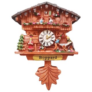 Kühlschrankmagnet Alpen Kuckucksuhr Magnet  Urlaubserinnerung Mitbringsel Deko - Boppard