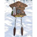 Kühlschrankmagnet Alpen Kuckucksuhr Magnet  Wetterhaus Thermometer Deko - Bayern