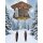 Kühlschrankmagnet Alpen Kuckucksuhr Magnet  Wetterhaus Thermometer Deko - Wiesbaden
