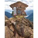 Kühlschrankmagnet Alpen Kuckucksuhr Magnet  Wetterhaus Thermometer Deko - Passau
