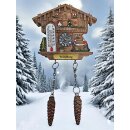 Kühlschrankmagnet Alpen Kuckucksuhr Magnet  Wetterhaus Thermometer Deko - Würzburg