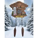 Kühlschrankmagnet Alpen Kuckucksuhr Magnet  Wetterhaus Thermometer Deko - Frankfurt