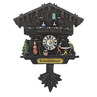 Kühlschrankmagnet Alpen Kuckucksuhr Magnet  Urlaubserinnerung Mitbringsel Deko - Kehlsteinhaus