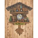 Kühlschrankmagnet Alpen Kuckucksuhr Magnet  Urlaubserinnerung Mitbringsel Deko - Mullhouse