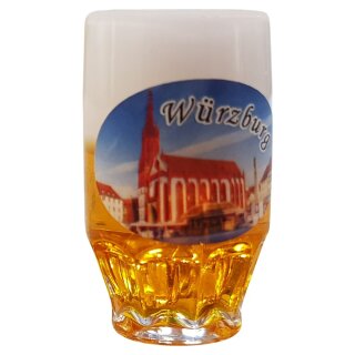 Schlüsselanhänger Bierkrug Massbier Bier Würzburg