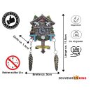 Kühlschrankmagnet Alpen Kuckucksuhr Magnet  Reisemagnet Mitbringsel Deko - Colmar