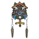 Kühlschrankmagnet Alpen Kuckucksuhr Magnet  Urlaubserinnerung Mitbringsel Deko - Franken