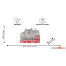 Premium Massiv Metall Magnet Frankfurt am Main Römer...