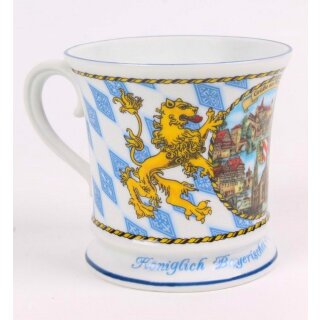 Tasse Keramik Grüße aus Nürnberg Königlich Bayerisches Kaffeehaferl klein