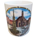 Tasse Becher Keramik Grüße aus Nürnberg...