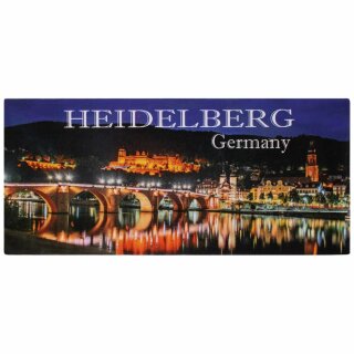 Foto Magnet Groß Handmade Heidelberg Germany Nachts