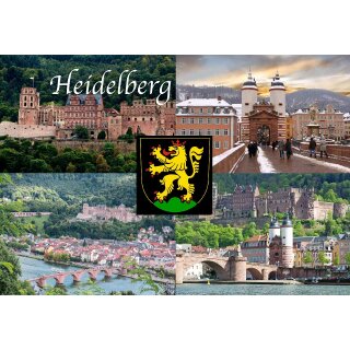 Fotomagnet Magnet Foto - Heidelberg Germany