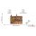 Premium Metall Magnet Massiv - Bronze