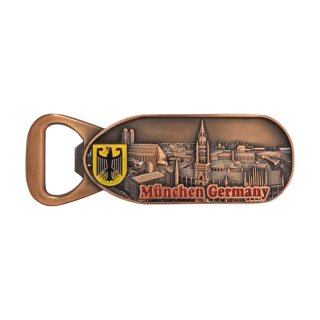 Flaschenöffner Massiv - München Bronze BRD WAPPEN