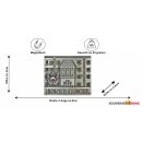 Premium Metall Magnet Massiv - Innsbruck Goldenes Dachl...