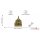 Premium Metall Magnet Massiv - Frauenkirche Gold