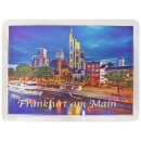 Großes Folien Glitzer Magnet Rand - Frankfurt am...