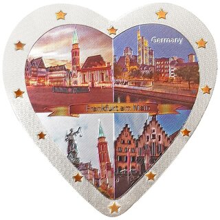 Folien Glitzer Magnet Herz Sterne - Frankfurt am Main Germany