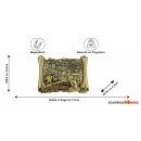 Heidelberg Magnet Metall Premium Qualität Gold Look