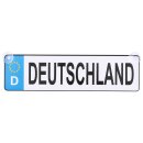 Metallschild klein Deutschland 26cm x 7cm