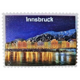 Innsbruck bei Nacht Magnet