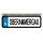 Blechschild Metall Klein - Oberammergau KFZ 26 x 7 cm