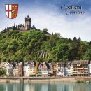 Fotomagnet Quadrat Foto Magnet Cochem Germany Groß...