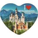 Herz Magnet Neuschwanstein