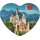 Herz Magnet Groß Neuschwanstein