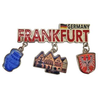 Metall Magnet Charms Frankfurt