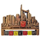 Magnet Frankfurt drehend - Bronze