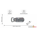 Cochem Metall Magnet Silber