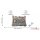Cochem Metall Magnet Gold Silber