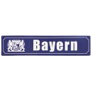 Blechschild Metall Klein - Bayern