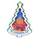 Holz Magnet Nürnberg Tannenbaum Grün