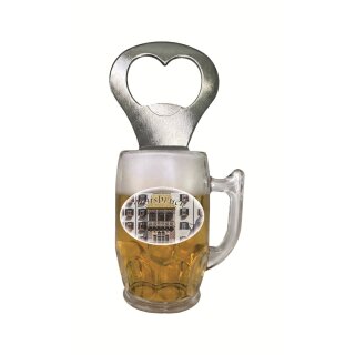 Flaschenöffner Bierkrug Massbier Bier Magnet Innsbruck