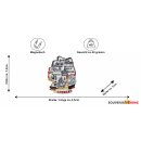 Deutschland Germany Magnet Deutschland Flagge Landkarte...