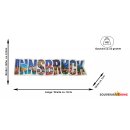 Kühlschrankmagnet Magnet Schriftzug Innsbruck Austria