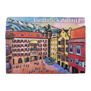 Kühlschrankmagnet Magnet Handbemalt Druck Innsbruck Austria