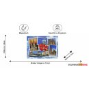 Köln Magnet Stadtmotiven Herzdesign Dom und Panorama