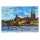 Regensburg Magnet Panorama mit Altstadt und Steinerner Brücke