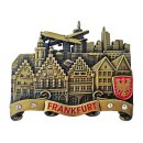 Metall Magnet Frankfurt gold