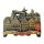 Metall Magnet Frankfurt gold