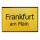 Foto Magnet 80mm x 53mm Frankfurt am Main Ortschild