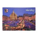 Magnet Nürnberg 7.5*5.2cm Polyresin Weihnachtsmarkt
